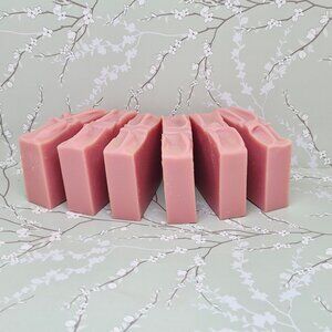 6 Handmade Sweet Pea Scented Soap Large Bars 4-5oz